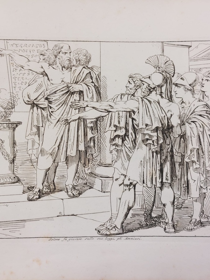 Raccolta di n. 100 soggetti li più rimarchevoli dell'istoria greca, …