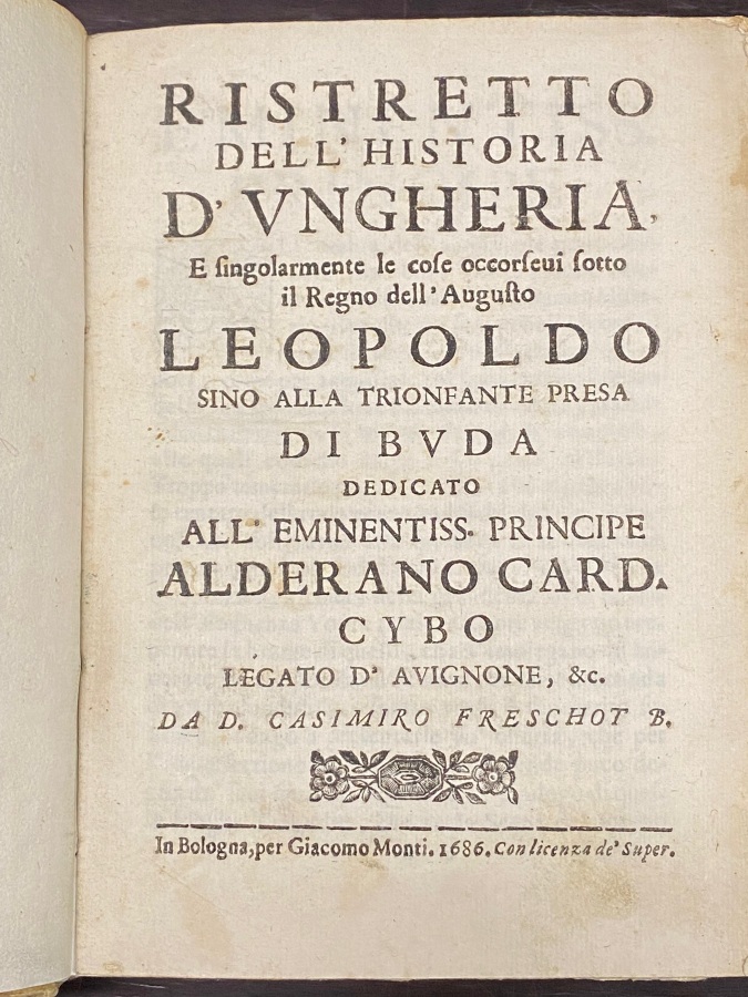 Ristretto dell'historia d'Ungheria, e singolarmente le cose occorsevi sotto il …