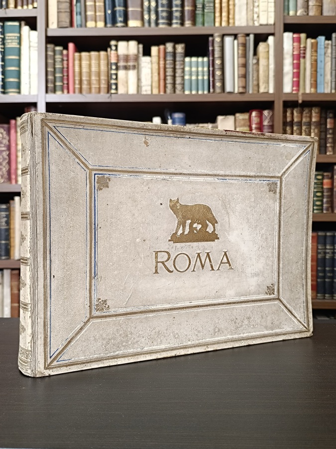 Roma. Album fotografico in legatura Andersen.