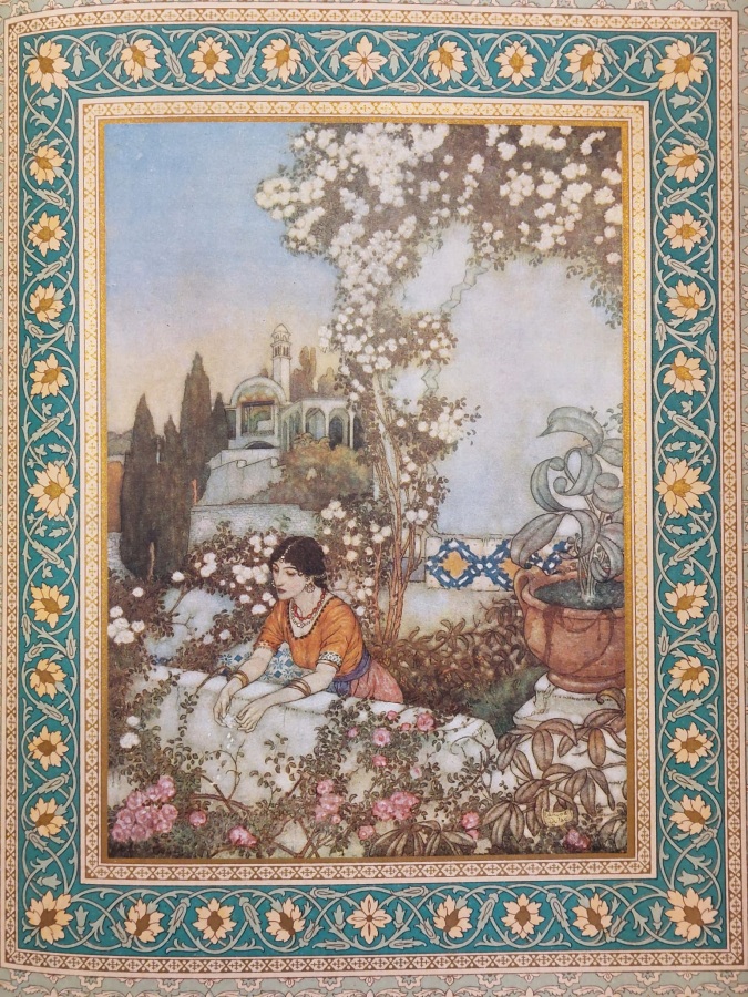 Rubaiyat. Illustrations de Edmond Dulac.
