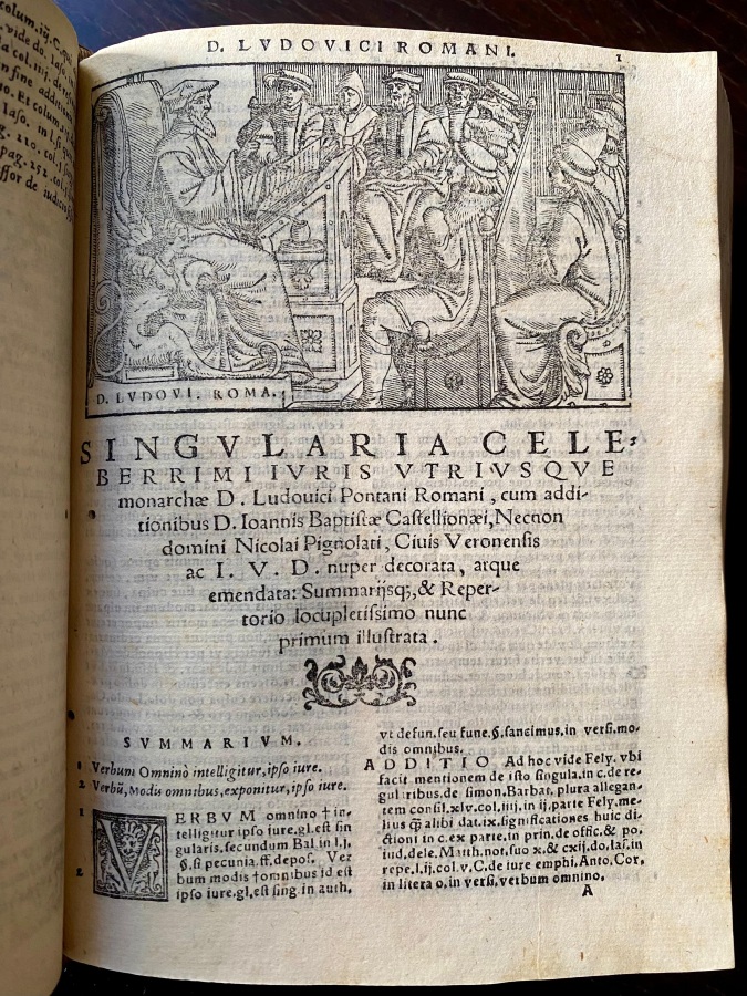 Singularia praeclarissima ac imprimis omnibus iurisperitis pernecessaria, ac utilissima [.].