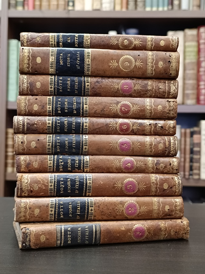 Storia d'Italia dal 1789 al 1814. [- Supplemento; -Ragionamento critico].