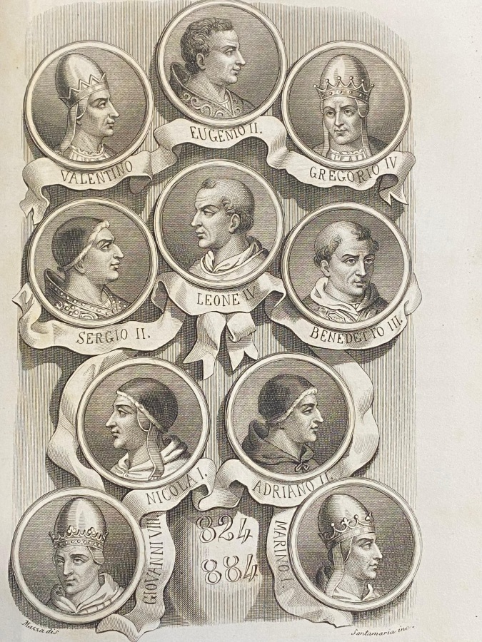 Storia dei Papi da S. Pietro a Pio IX.