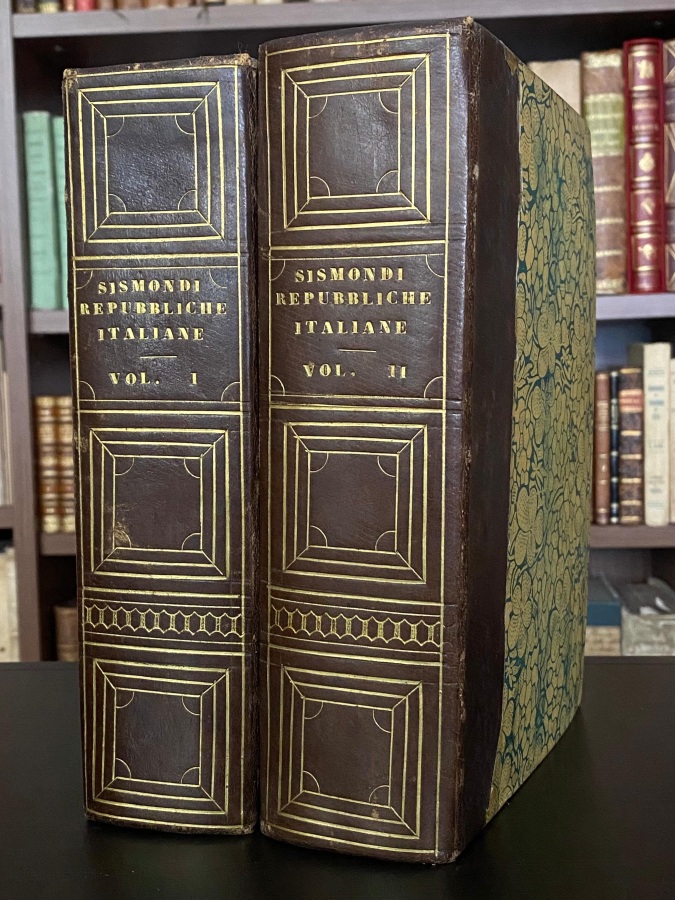 Storia delle Repubbliche Italiane de' secoli di mezzo.