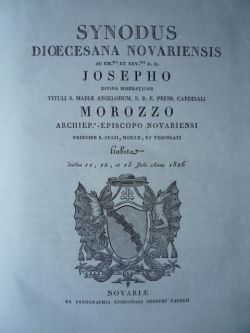 Synodus Dioecesana Novariensis [.] habita diebus 11, 12, et 13 …