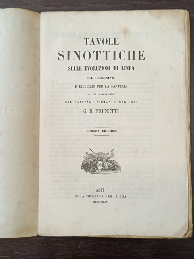 Tavole sinottiche sulle evoluzioni di linea del regolamento d'esercizio per …