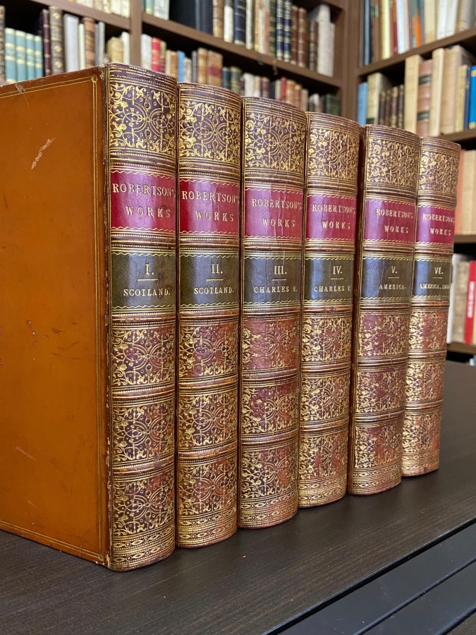 The works of William Robertson, D.D.; to which is prefixed, …