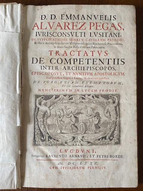 Tractatus de competentiis inter Archiepiscopos, Episcoposue et Nuntium apostolicum cum …