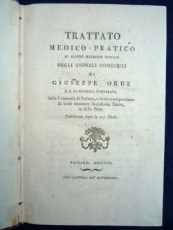 Trattato medico-pratico di alcune malattie interne degli animali domestici [.].