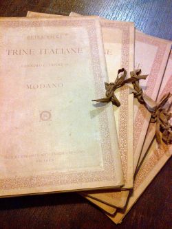 Trine italiane. Fascicolo I [-VI].