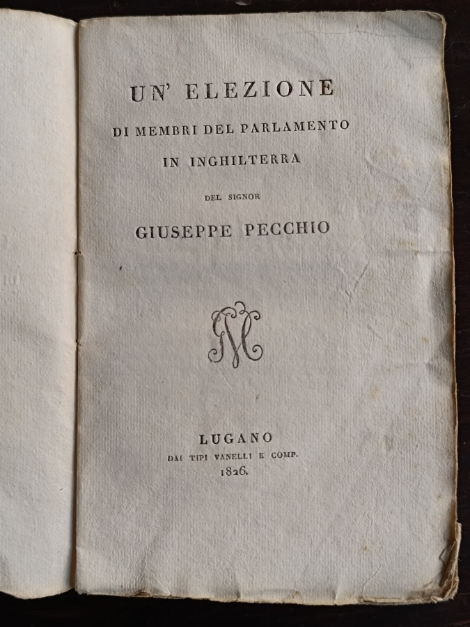 Un'elezione di membri del Parlamento in Inghilterra.