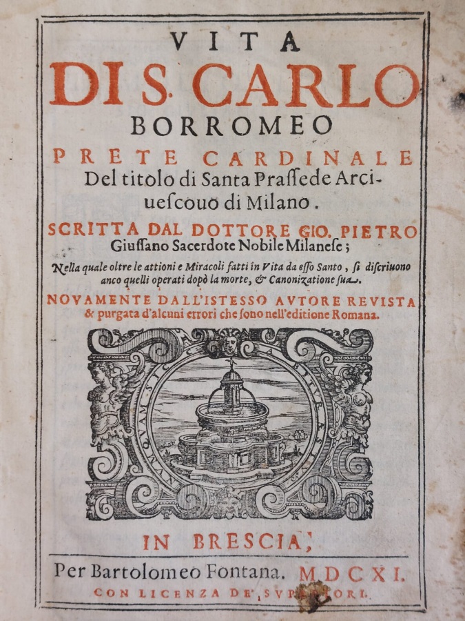 Vita di S. Carlo Borromeo prete cardinale del titolo di …