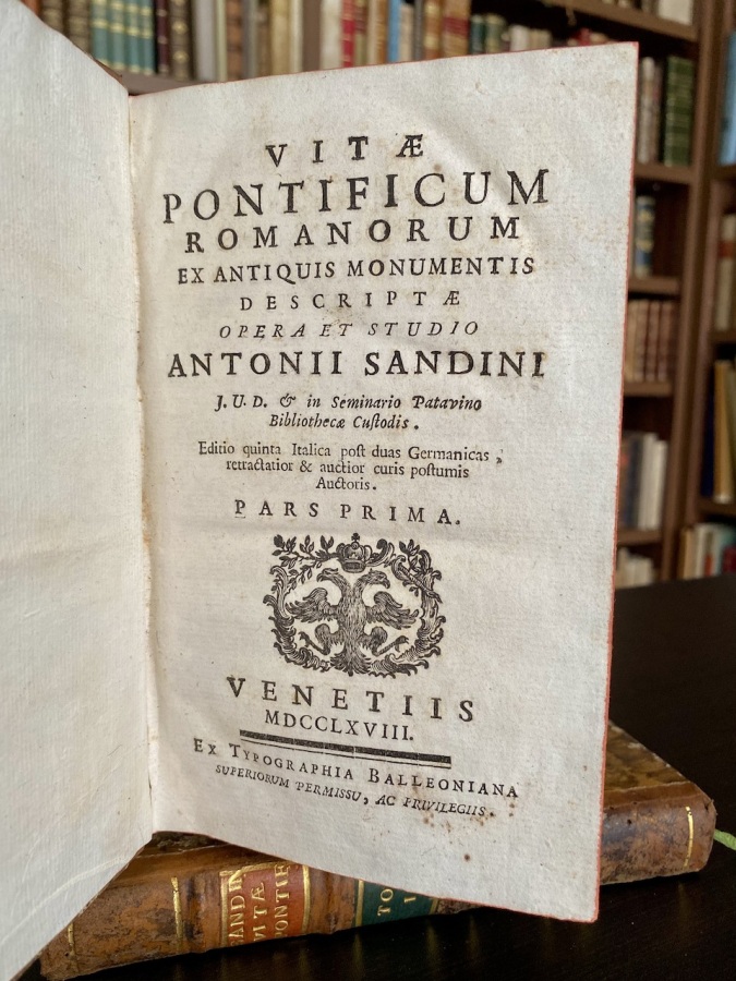 Vitae Pontificum Romanorum ex antiquis monumentis descriptae.