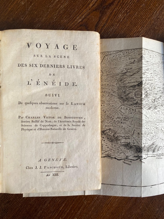Voyage sur la scène des six derniers livres de l'Enéide. …