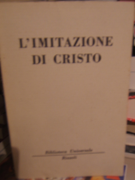 L'IMITAZIONE DI CRISTO