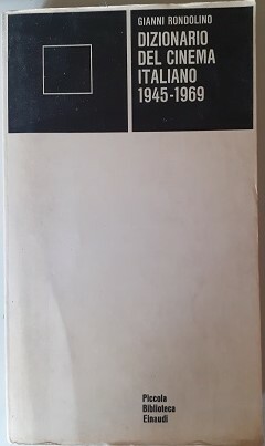 DIZIONARIO DEL CINEMA ITALIANO 1945-1969