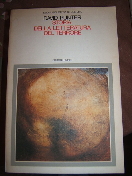 STORIA DELLA LETTERATURA DEL TERRORE.