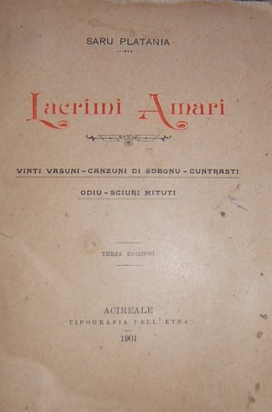 LACRIMI AMARI.