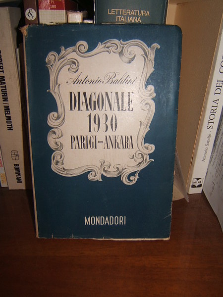 DIAGONALE 1930 PARIGI-ANKARA, NOTE DI VIASGGIO.