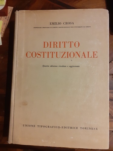 DIRITTO COSTITUZIONALE