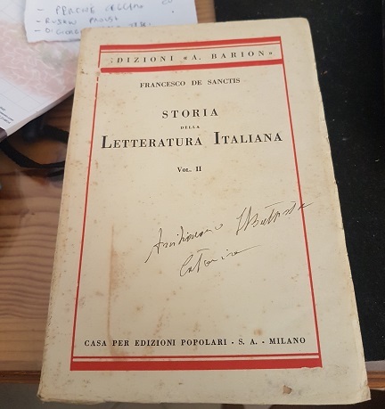 STORIA DELLA LETTERATURA ITALIANA