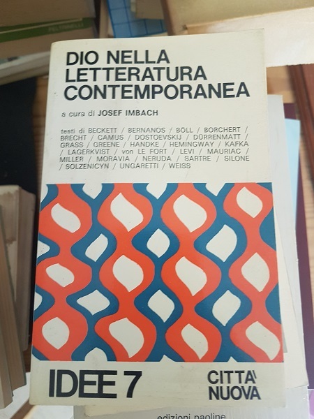 DIO NELLA LETTERATURA CONTEMPORANEA