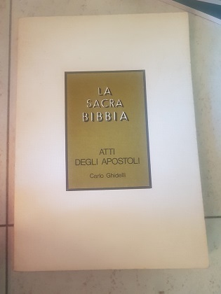 LA SACRA BIBBIA ATTI DEGLI APOSTOLI