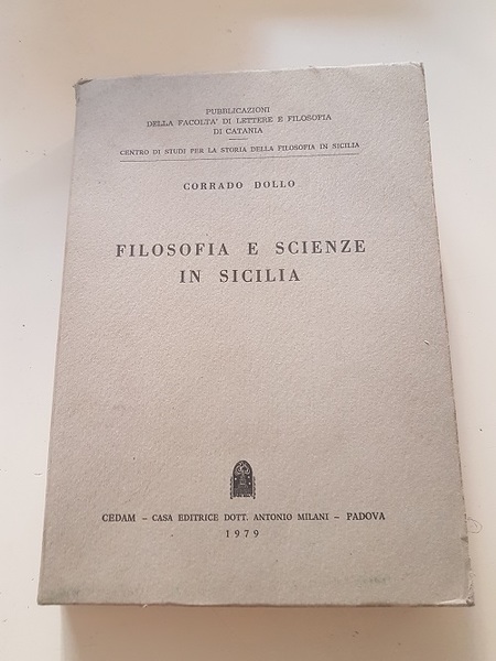 FILOSOFIA E SCIENZE IN SICILIA