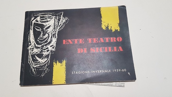 STAGIONE INVERNALE 1959 - 60 ENTE TEATRO DI SICILIA