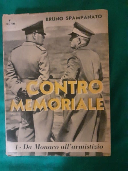 CONTROMEMORIALE 1 DA MONACO ALL'ARMISTIZIO