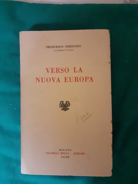 VERSO LA NUOVA EUROPA