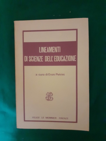 LINEAMENTI DI SCIENZE DELL'EDUCAZIONE