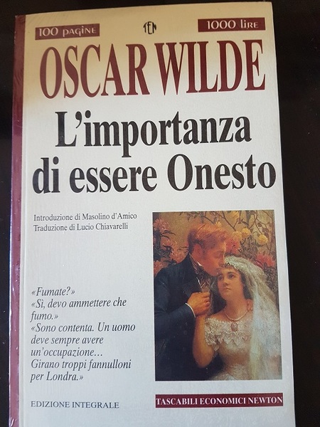 L'IMPORTANZA DI ESSERE ONESTO