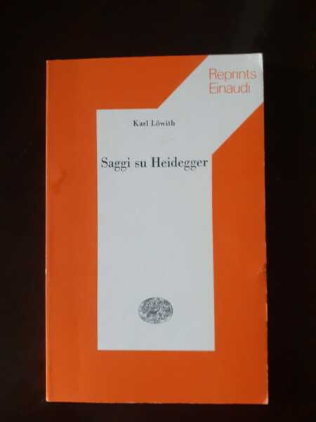 SAGGI SU HEIDEGGER