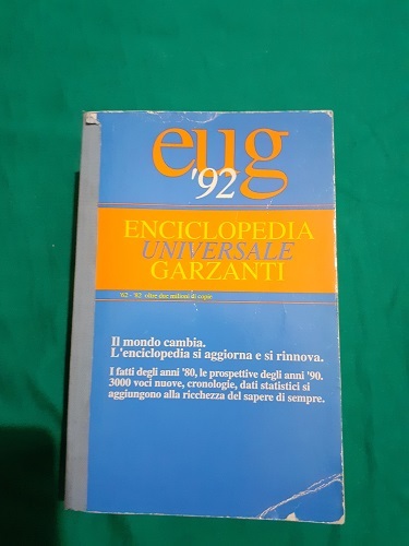 ENCICLOPEDIA UNIVERSALE GARZANTI