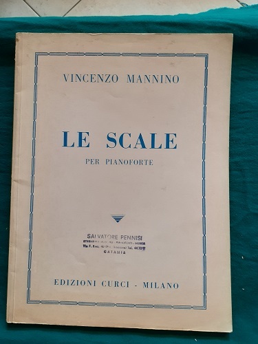 LE SCALE PER PIANOFORTE