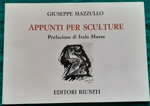 APPUNTI PER SCULTURE PREFAZ. DI ITALO MUSSA