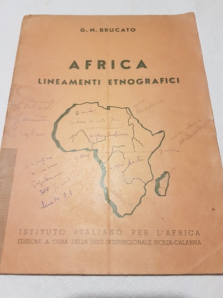 AFRICA LINEAMENTI ETNOGRAFICI.