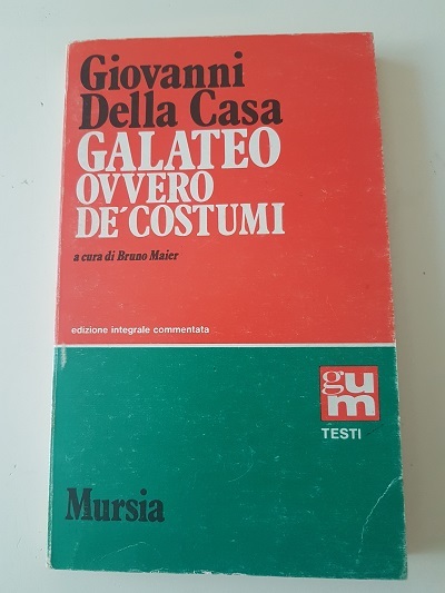 GALATEO OVVERO DE COSTUMI