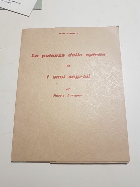 CORSO COMPLETO LA POTENZA DELLO SPIRITO E I SUOI SEGRETI