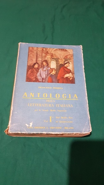 ANTOLOGIA DELLA LETTERATURA ITALIANA VOL 1 DAL MEDIO EVO AL …