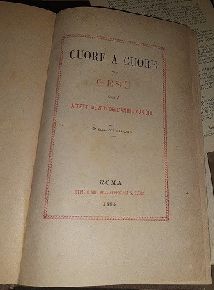 CUORE A CUORE CON GESU' OSSIA AFFETTI DEVOTI DELL'ANIMA CON …