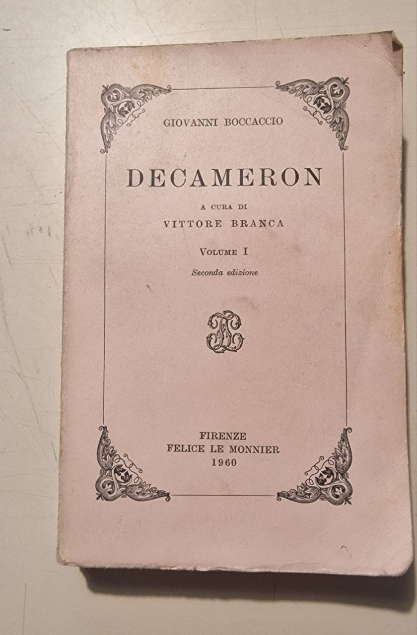 DECAMERON VOL 1