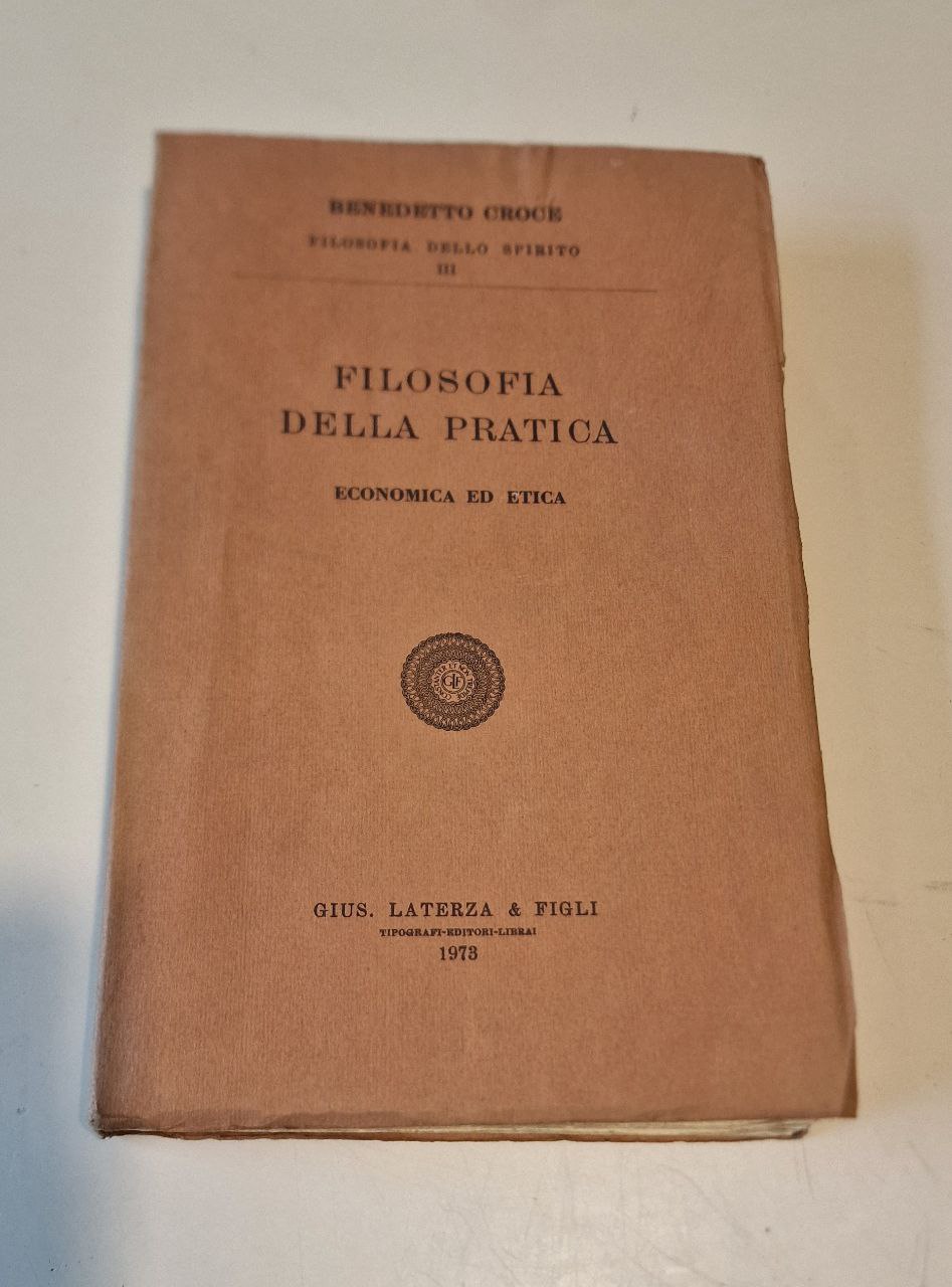 FILOSOFIA DELLA PRATICA ECONOMIA ED ETICA