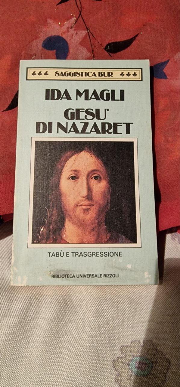 GESU DI NAZARET TABU E TRASGRESSIONE
