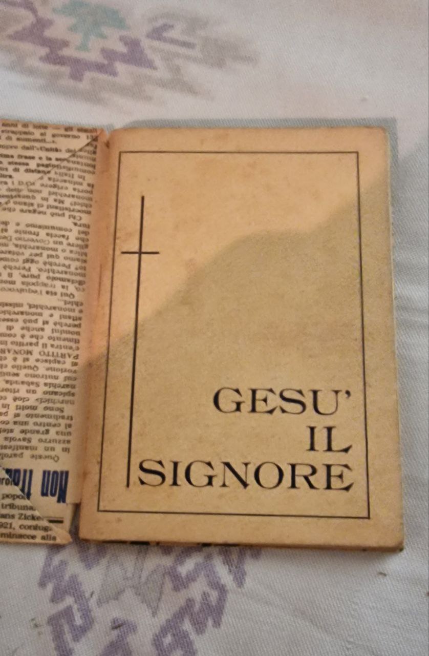 GESU IL SIGNORE