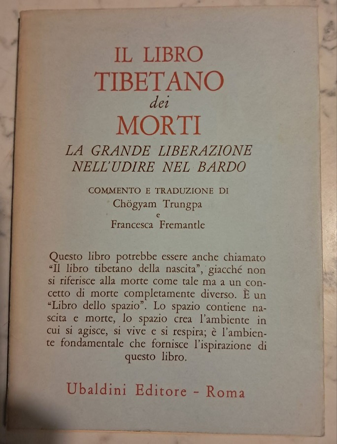 IL LIBRO TIBETANO DEI MORTI