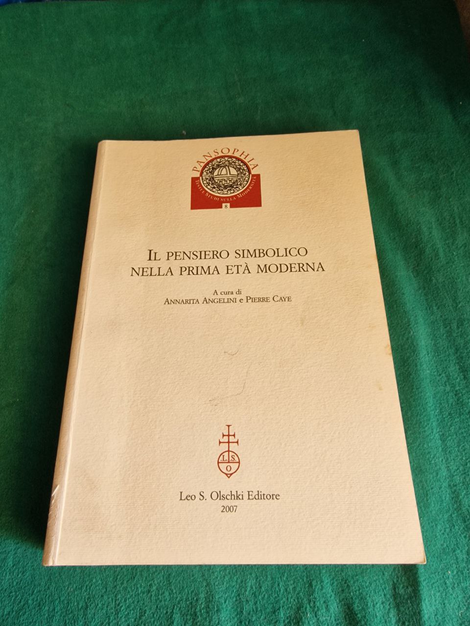 IL PENSIERO SIMBOLICO NELLA PRIMA ETA MODERNA