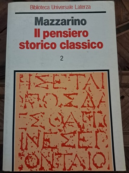 IL PENSIERO STORICO CLASSICO VOL. 2