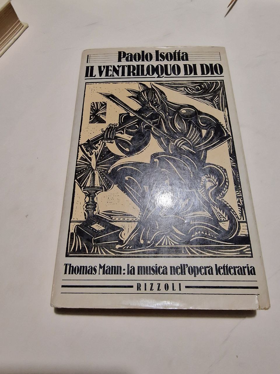 IL VENTRILOQUO DI DIO THOMAS MANN LA MUSICA NELL'OPERA LETTERARIA